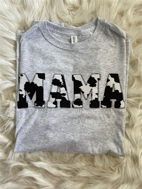 Mama Cow Print Shirt