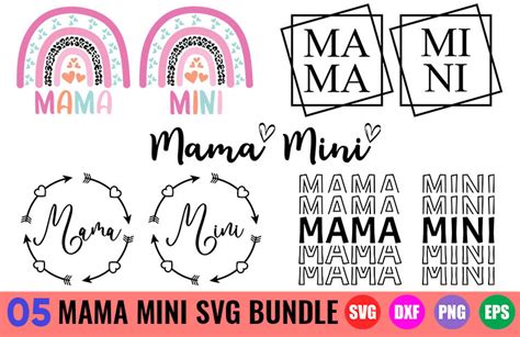 Download Mama Mini Creativefabrica DXF Files