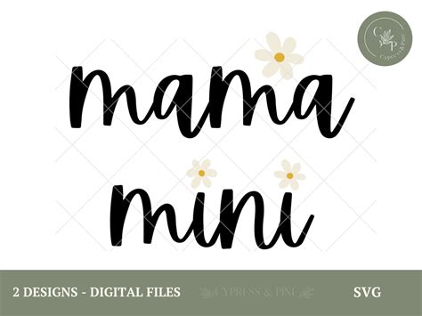 Download Mama Mini Cut Files