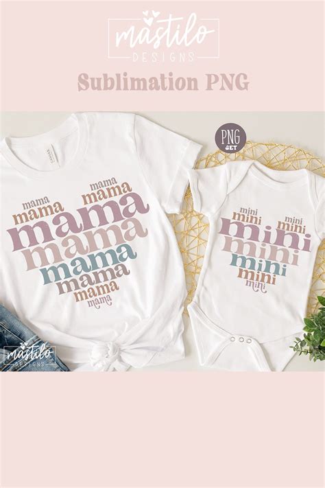 Download Mama Mini Sublimation Cut Images