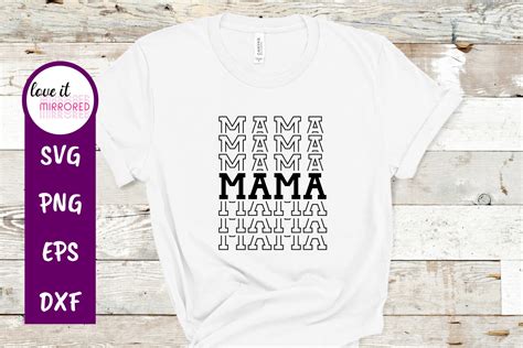 Download Mama Mirrored Cut File DXF Files