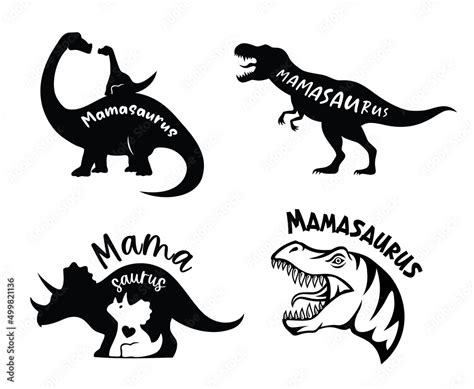 Download Mamasaurus Silhouette