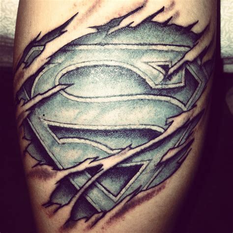 Pin on New Man Of Steel Tattoo 1st Tattoo