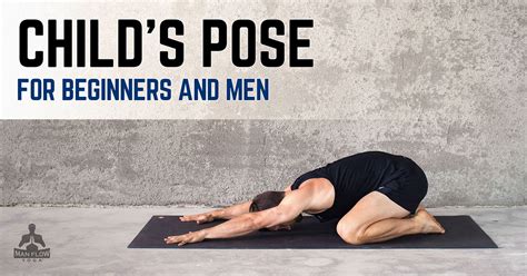 Man Child Pose Yoga