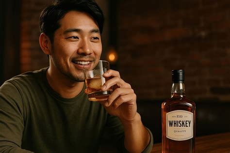 Man Enjoying Whiskey Tour