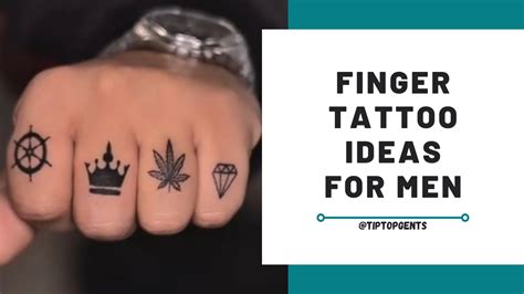 Man Finger Tattoos
