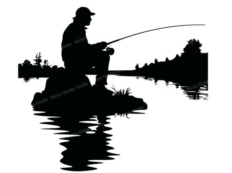 Hook, Line, and Sinker: Reel in the Fun with Man Fishing SVG!