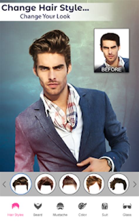 Man Hair Style Photo App