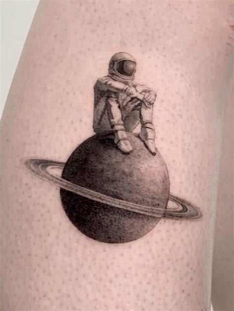 Man On The Moon Tattoo