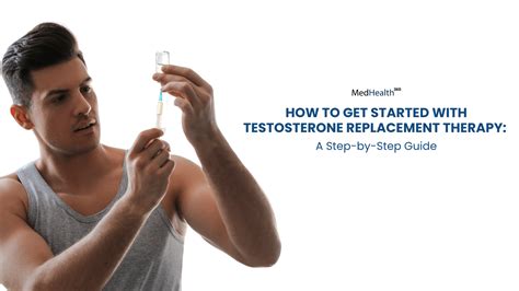 Man getting testosterone replacement therapy
