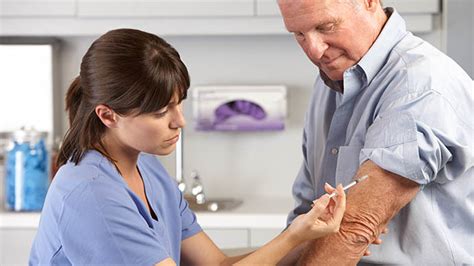 Man getting testosterone therapy in Denver