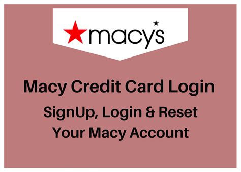 How To Pay Macys Credit Card Bill Online Credit Walls