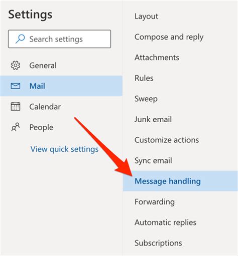 Manage Incoming Read Receipt Requests In Outlook For Web