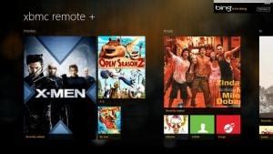 Manage XBMC library remotely from Windows 8 tablets