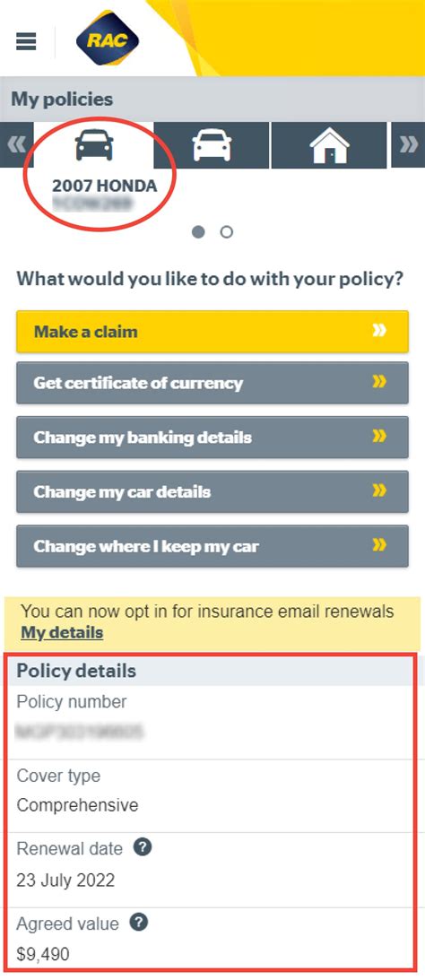 Manage Your Policy