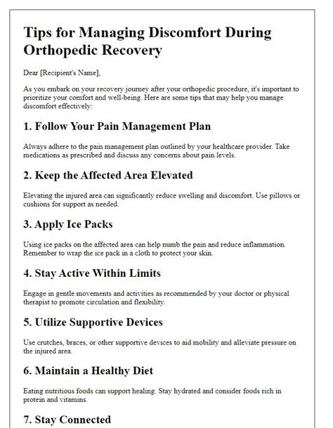 Managing Discomfort During the Procedure