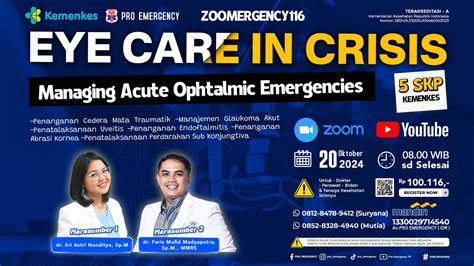 Managing Eye Conditions and Emergencies