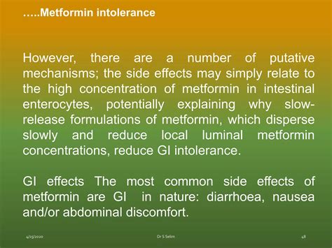 Managing GI Discomfort from Metformin