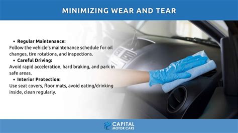 Managing Wear and Tear and Vehicle Handback