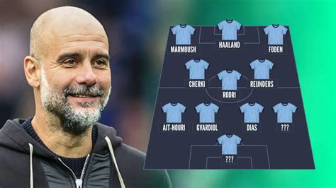 Manchester City Starting XI