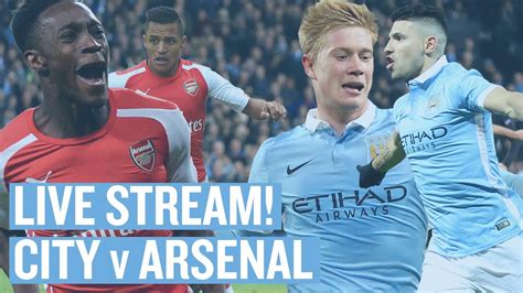 Manchester City vs Arsenal live stream