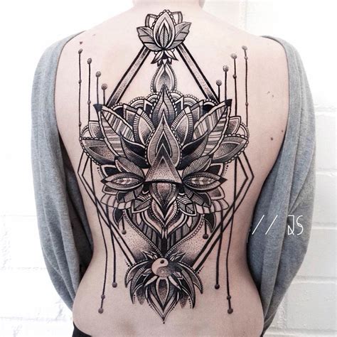 Mandala Back Tattoo