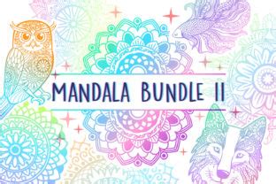 Download Mandala Bundle II - 25 Cut Files Easy Edite