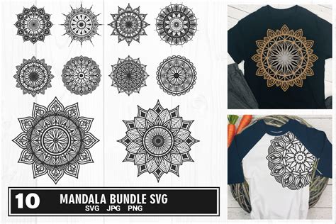 Download Mandala Bundle for Cricut Machine