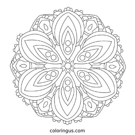 Mandala Coloring Book Pages