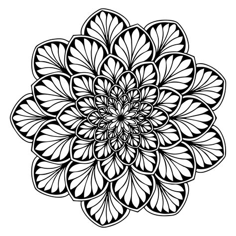 Mandala Coloring Pages For Adults