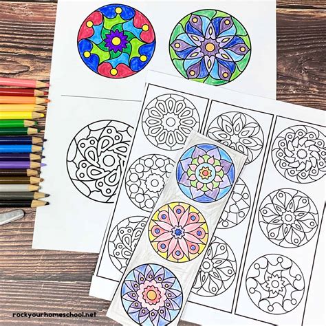 Creative Inspiration for Mandala Coloring