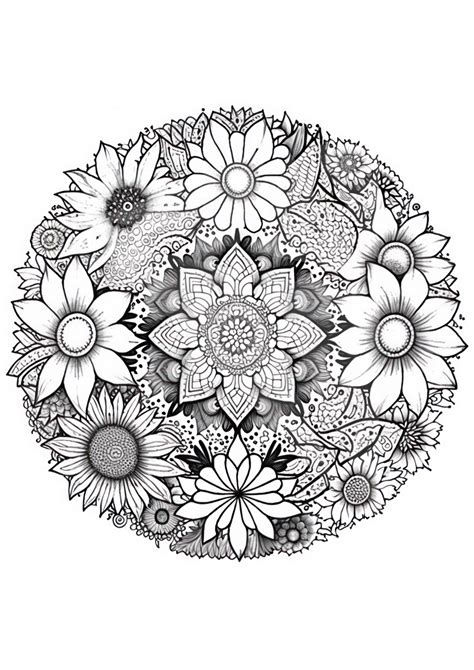 Mandala Colouring Pages For Adults