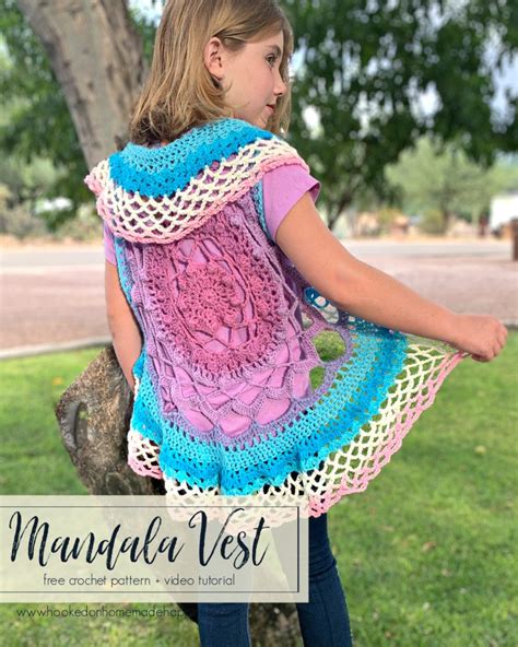 Mandala Crochet Vest Pattern