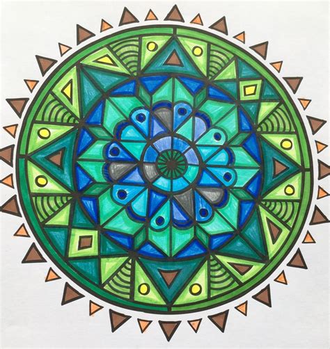 Mandala De Protection A Imprimer
