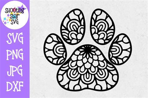 95+ Mandala Dog SVG, Dog Mandala Vector Line Art Style By Ahsancomp Studio. Dog Mandala SVG File