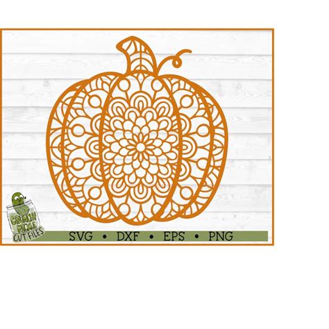 88+ Mandala Pumpkin SVG, Adorable Pumpkin SVG, Pumpkin Mandala SVG Cut File For Cricut. Mandala Pumpkin SVG Fall Autumn Shirt Sign Cart Add