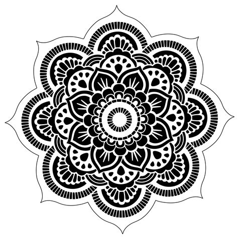 Mandala Stencil Templates