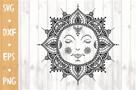 48+ Mandala Sun SVG, SVG Sun Mandala Layered Zentangle 3d Summer Cart Add. Mandala Sun Vector 3axis