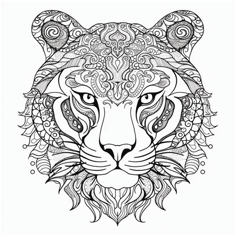 Mandala Tiger