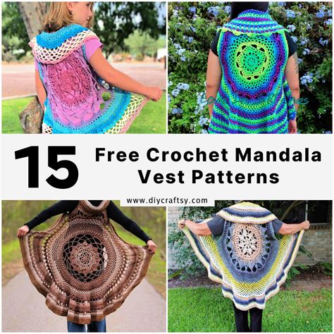 Mandala Vest Crochet