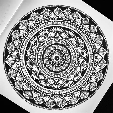 Mandala Zentangle Patterns