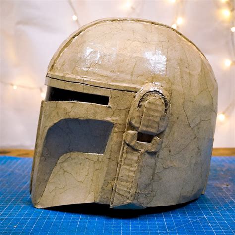 Mandalorian Helmet Cardboard Template