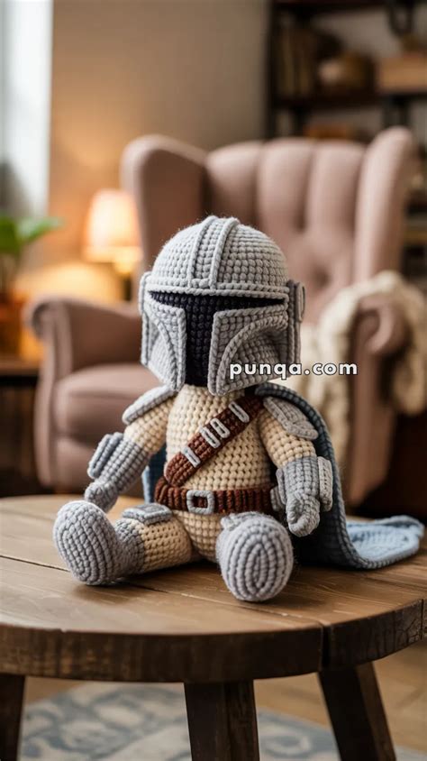 Mandalorian Crochet Pattern