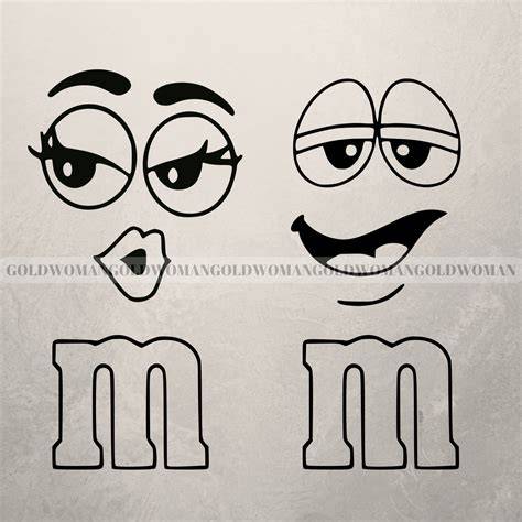 Mandm Face Template