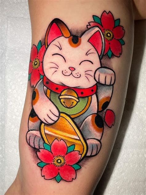 Maneki Neko Tattoo