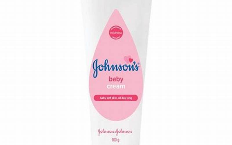 Manfaat Johnson'S Baby Cream Untuk Jerawat