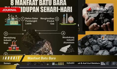 Manfaat Batubara Industri