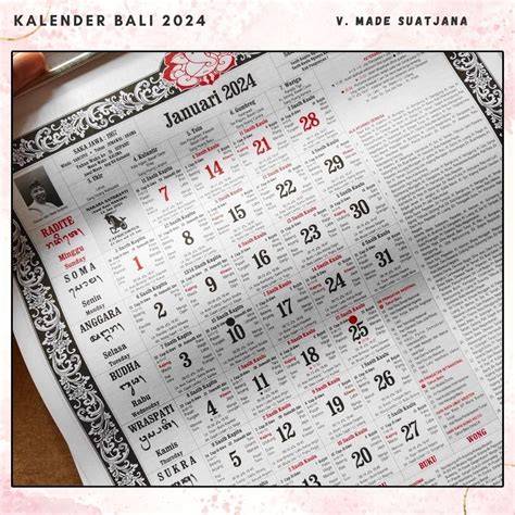 Manfaat Kalender Bali