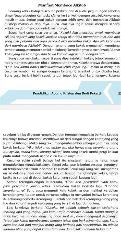 Manfaat Membaca Alkitab