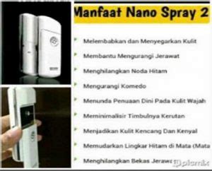 Manfaat Nano Spray